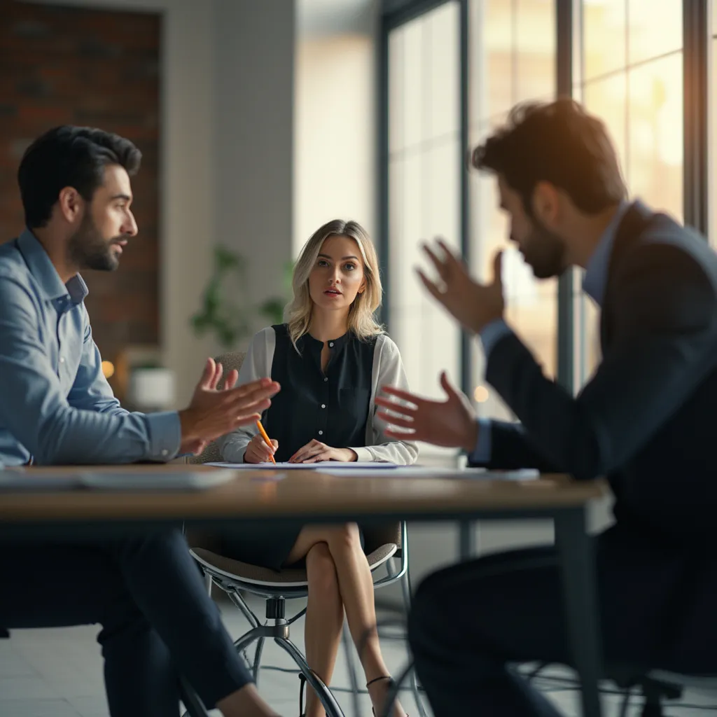 Equipo de Consultora Éxito trabajando en proyecto